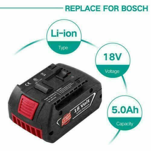 18V Battery for Bosch BAT618 BAT610G BAT619G CRS180 BAT609 18V Battery for Bosch BAT618 BAT610G BAT619G CRS180 BAT609